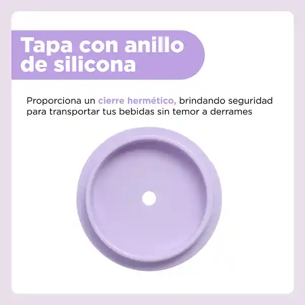 Vaso de Doble Pared Con Pitillo y Decoración Bt21 800 mL Miniso