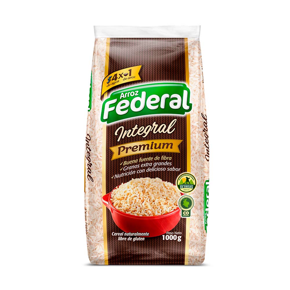 Arroz Roa Integral 1000 g 