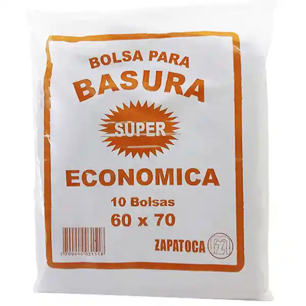 Zapatoca Bolsa Para Basura Económica