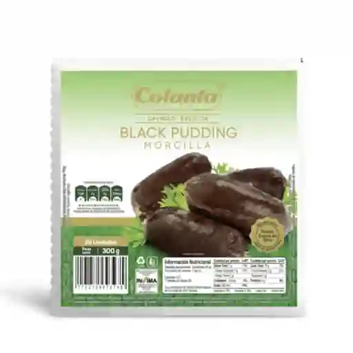 Colanta Morcilla Tipo Cóctel Black Pudding