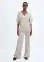 Jersey Vieira Perla Talla S Mujer Mango