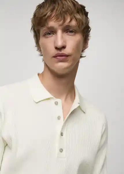 Jersey Antiguas Off White Talla XL Hombre Mango