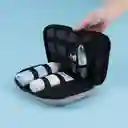 Estuche de Accesorio Electrónico Portátil Gris Miniso