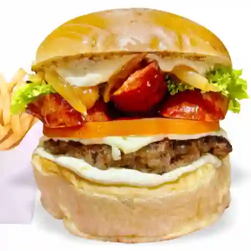 Combo Hamburguesa Porky Angus