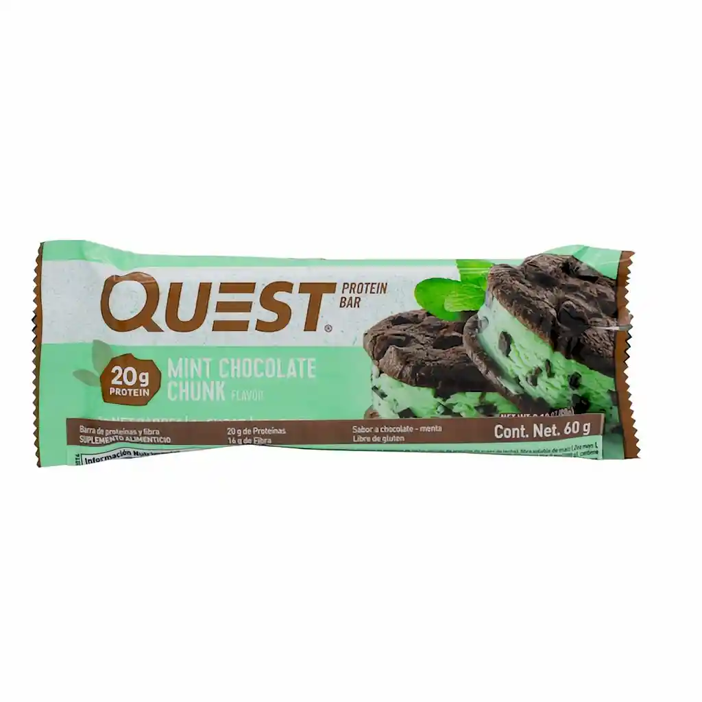 Quest Nutrition Barra de Proteína Menta y Chocolate