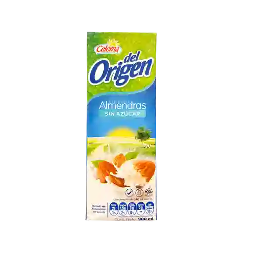 Celema Bebida de Almendras sin Azúcar del Origen