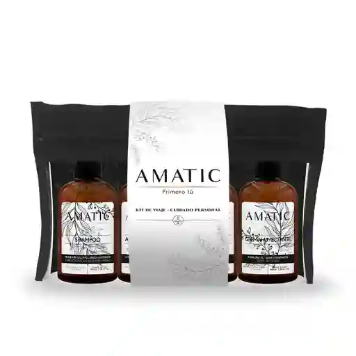 Kit Viajero Aseo Personal Amatic Cosmetics