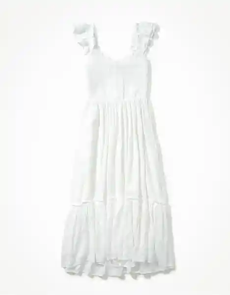 Vestido Mujer Blanco Talla X-SMALL 400381788021 American Eagle