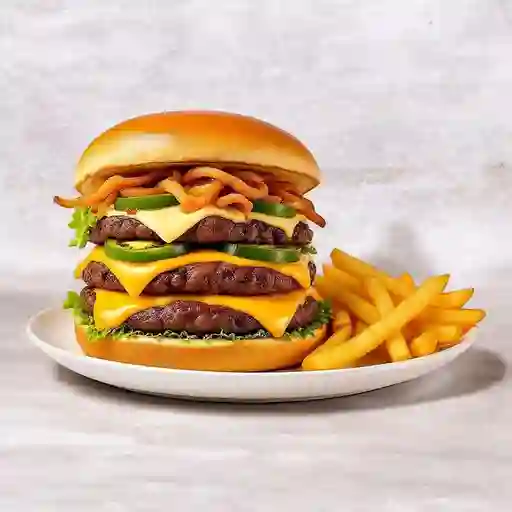 Hamburguesa de la Casa