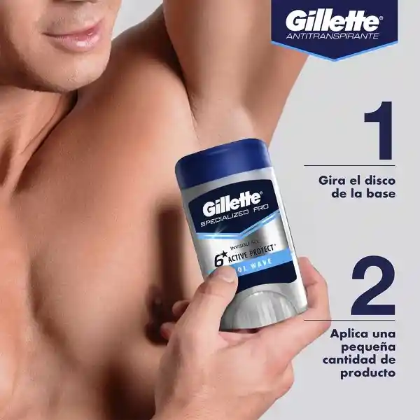 Desodorante Antitranspirante Hombre Gillette Specialized Gel Cool Wave 45 g x 16 Unidades