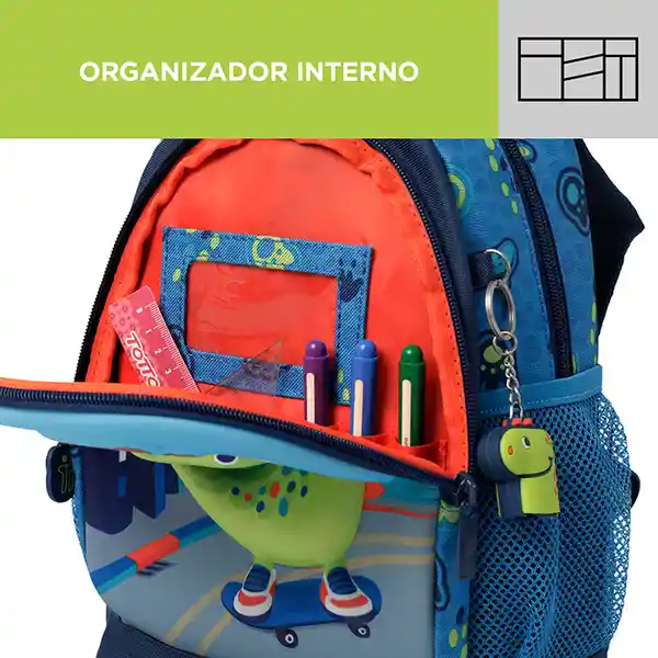 Totto Morral Little Dino Color Azul S 0J3