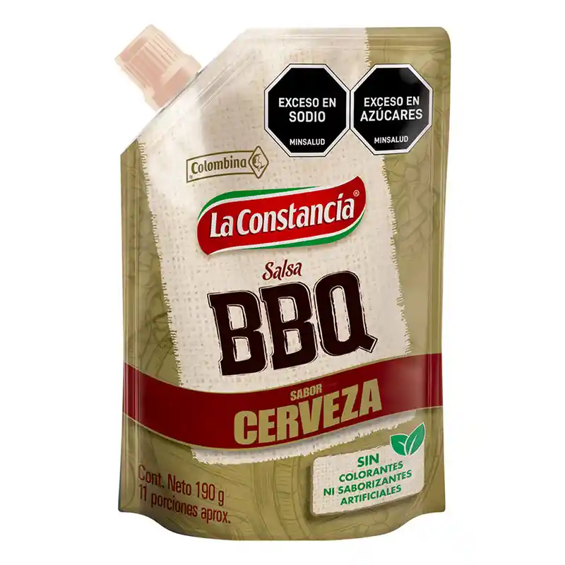 Salsa Barbecue Cerveza La Constancia Barbecue (190 Gr)