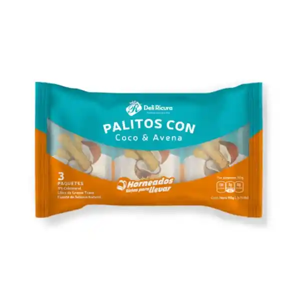 Deli Ricura Palito Coco y Avena