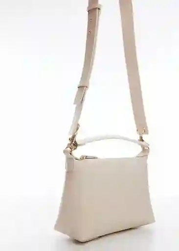 Bolso I Agra Off White Talla 99 Mujer Mango