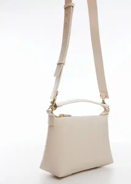 Bolso I Agra Off White Talla 99 Mujer Mango