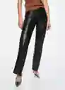 Pantalón Nina Negro Talla Xs Mujer Mango