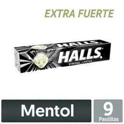 Halls Caramelo de Mentol Refrescante Extra Fuerte