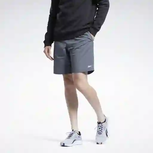 Id Train Utility Short Talla L Pantalones Y Lycras Gris Para Hombre Marca Reebok Ref: 100043430