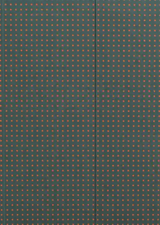 Cuaderno Círculo Gris Sobre Naranja