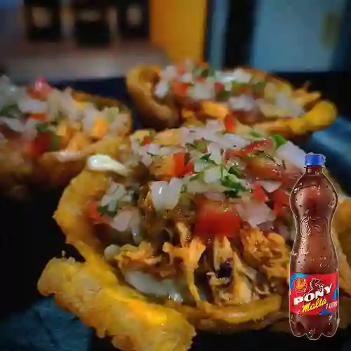 Combo Flor de Patacón Mixto + Pony Malta 1 l