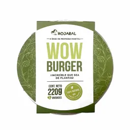 El Hojaral Wow Burger 100 % Natural