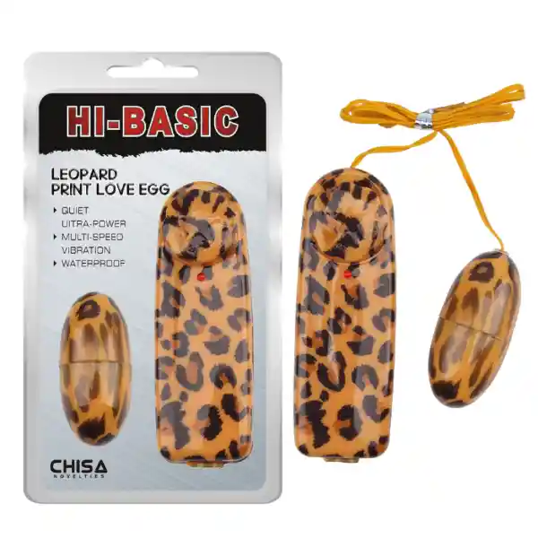 Chisa Egg Leopard Print Love