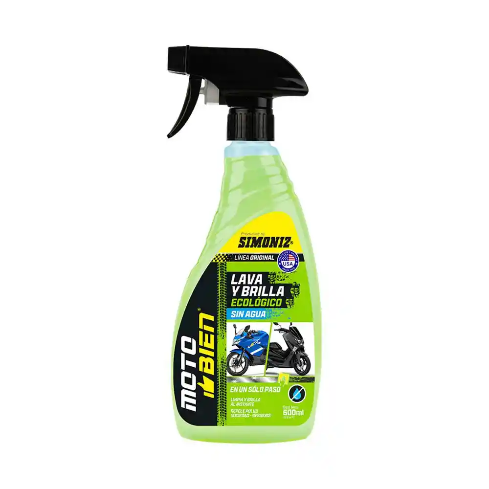Lavado y Brillo Ecologico Sin Agua Motob Simoniz 209441