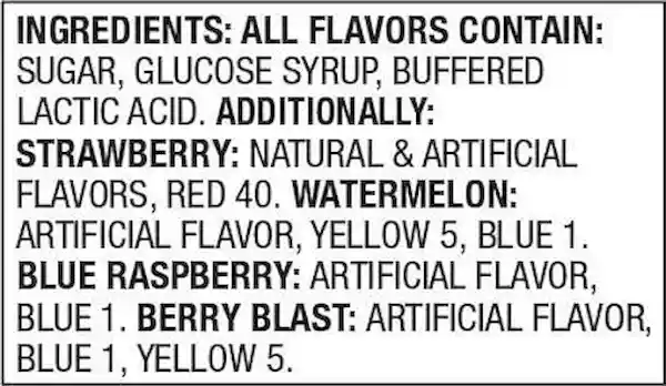 Push Pop Caramelos Fruit Juice