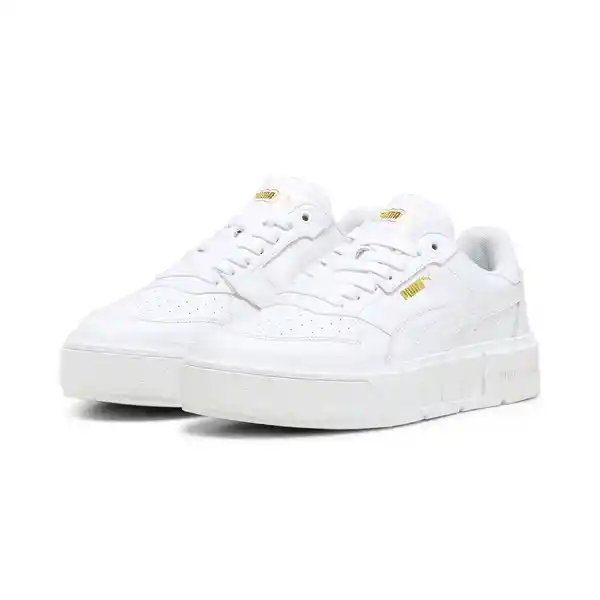 Puma Zapatos Cali Court Lth Wns Para Mujer Blanco Talla 8.5