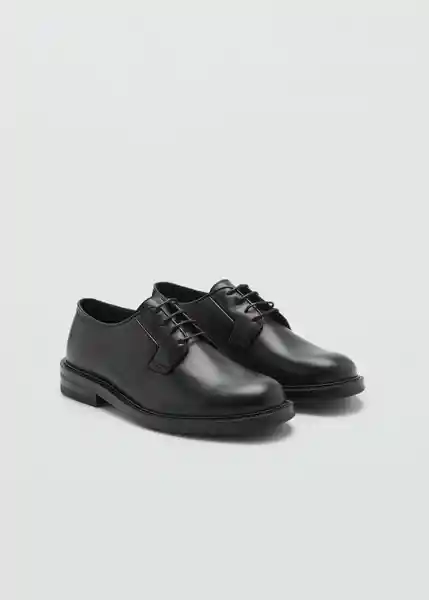 Zapato Boston Negro Talla 45 Hombre Mango