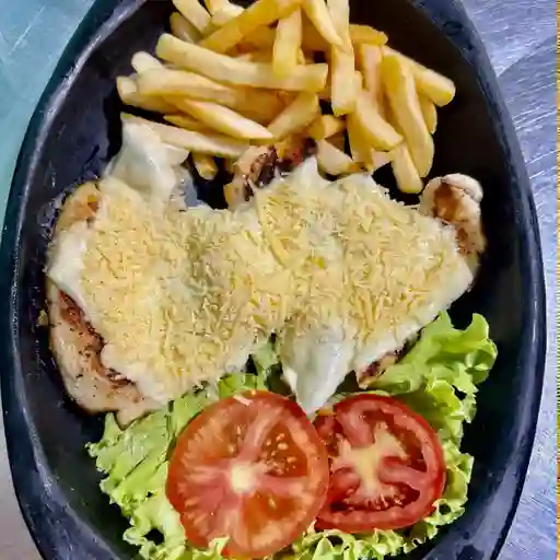 Pechuga gratinada