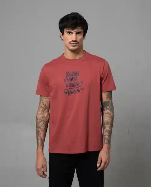Camiseta Hombre Rosa Talla XXL 102G004 Rifle