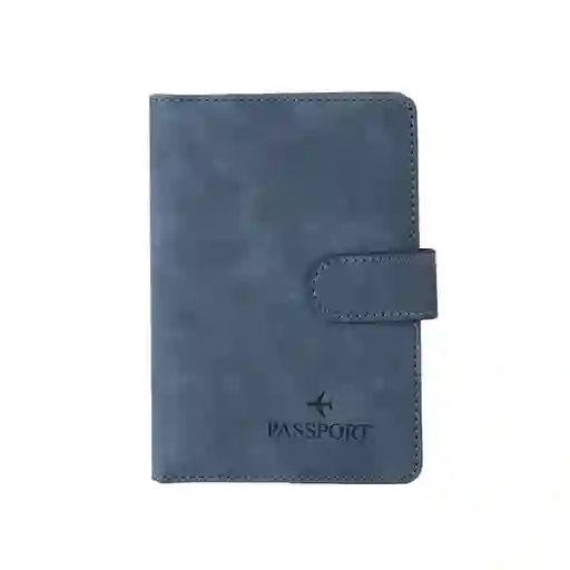 Porta Pasaporte Magnético Serie Gris Miniso