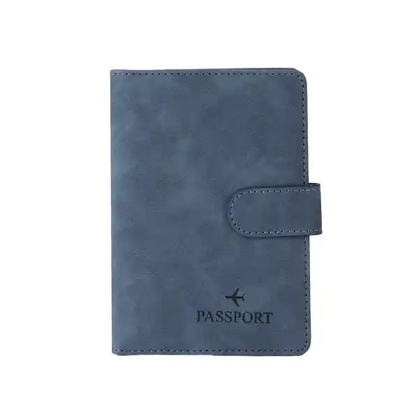 Porta Pasaporte Magnético Serie Gris Miniso