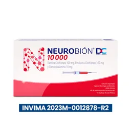 Neurobion Dc Solución Inyectable 10000 (100 mg/ 100 mg/ 10 mg)