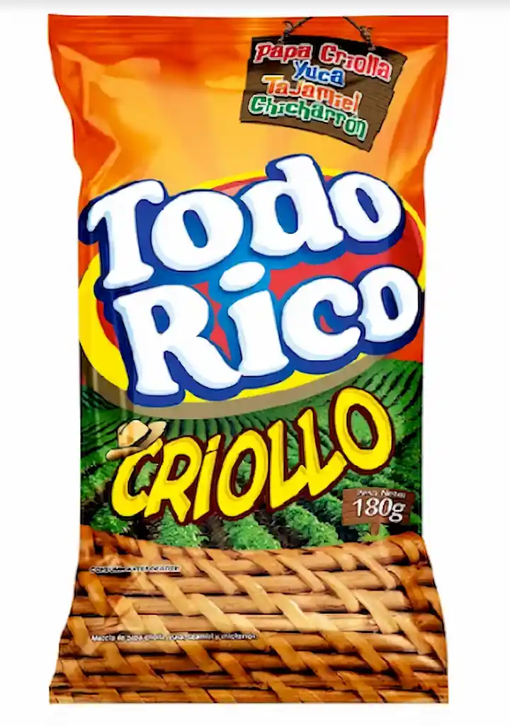Todo Rico Pasabocas Sabor Criollo