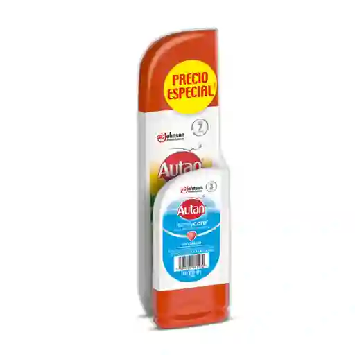 Repelente Autan Extra Proteccion Spray + Repelente Autan Familycare X 60 Gr Precio Especial