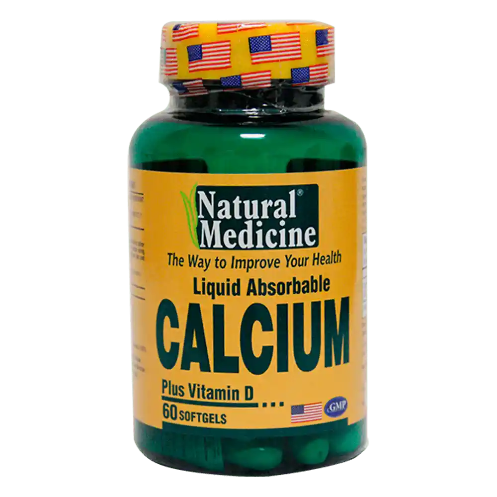 Natural Medicine Suplemento en Softgels Calcium Plus Vitamina D