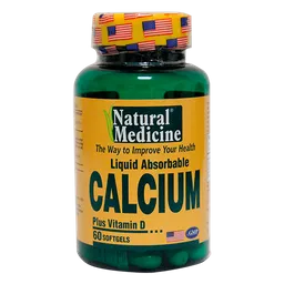 Natural Medicine Suplemento en Softgels Calcium Plus Vitamina D