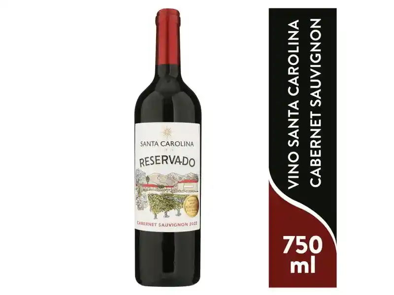 Santa Carolina Reservado Vino Blanco Sauvignon Blanc 750 ml