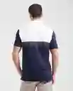Camiseta Polo Pre-Dyed Azul Medianoche Ultra Oscuro S Chevignon