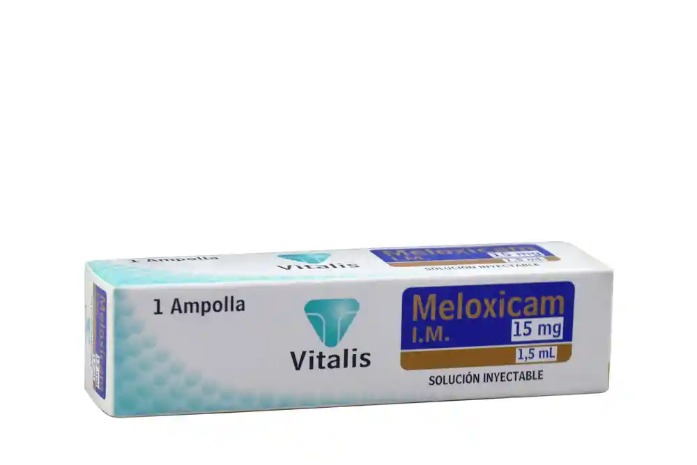 Vitalis Meloxicam Solución Inyectable (1.5ml)