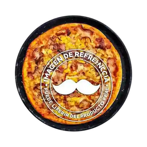 Porción de Pizza Piña y Tocineta