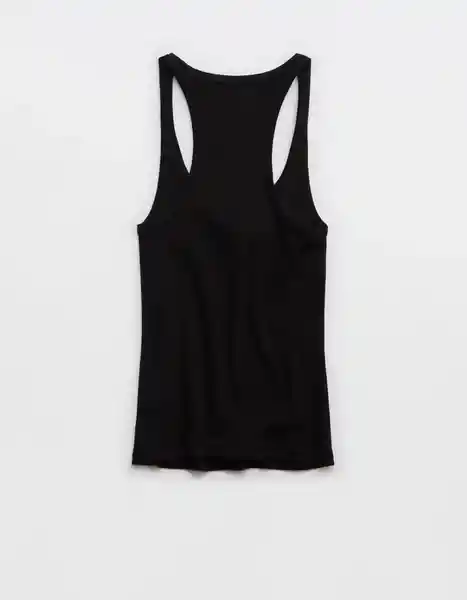Camiseta Aerie Negro Talla MEDIUM 3751073 American Eagle
