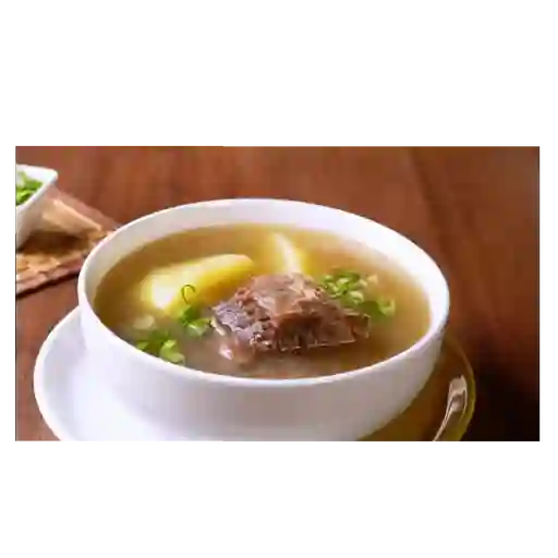 Caldo con costilla