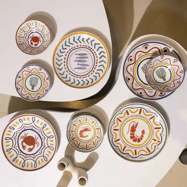 Set Plato Principal Pesca Del Dia 27 cm Ambiente Gourmet
