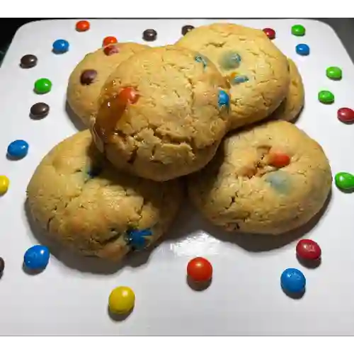 Galleta de M & M, Rellena