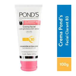 Pond's Crema Facial Clarant B3 con Protección Solar FPS 30