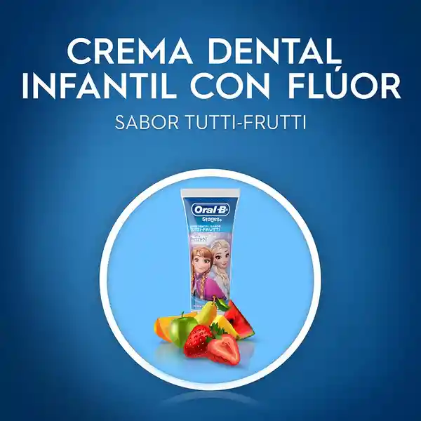 Crema Dental para Niños Oral-B Disney Stages Frozen 75ml/100g