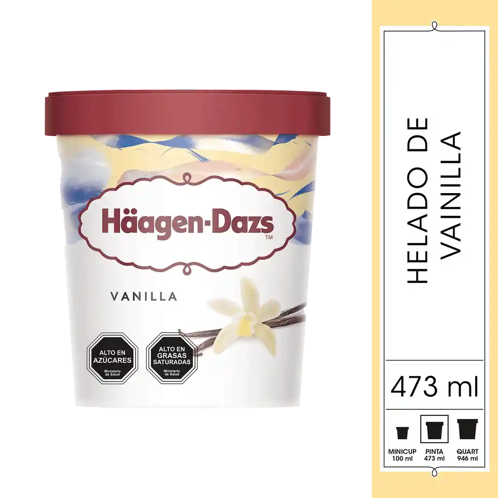 Haagen-Dazs Helado de Vainilla